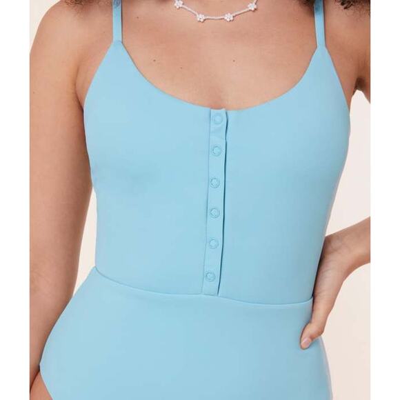 Andie Swim The Snap One Piece in Hydrangea S NWT - Picture 2 of 4